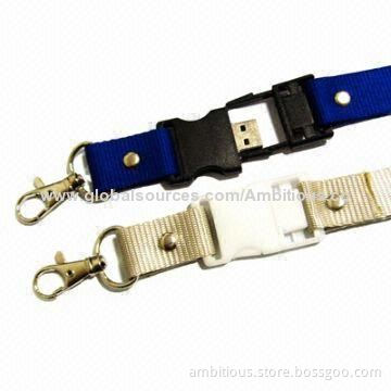 Lanyard USB Flash drive, promotional classic USB